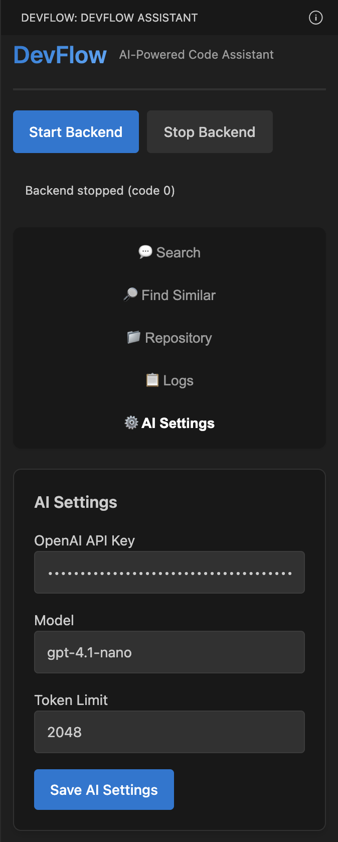 AI Settings